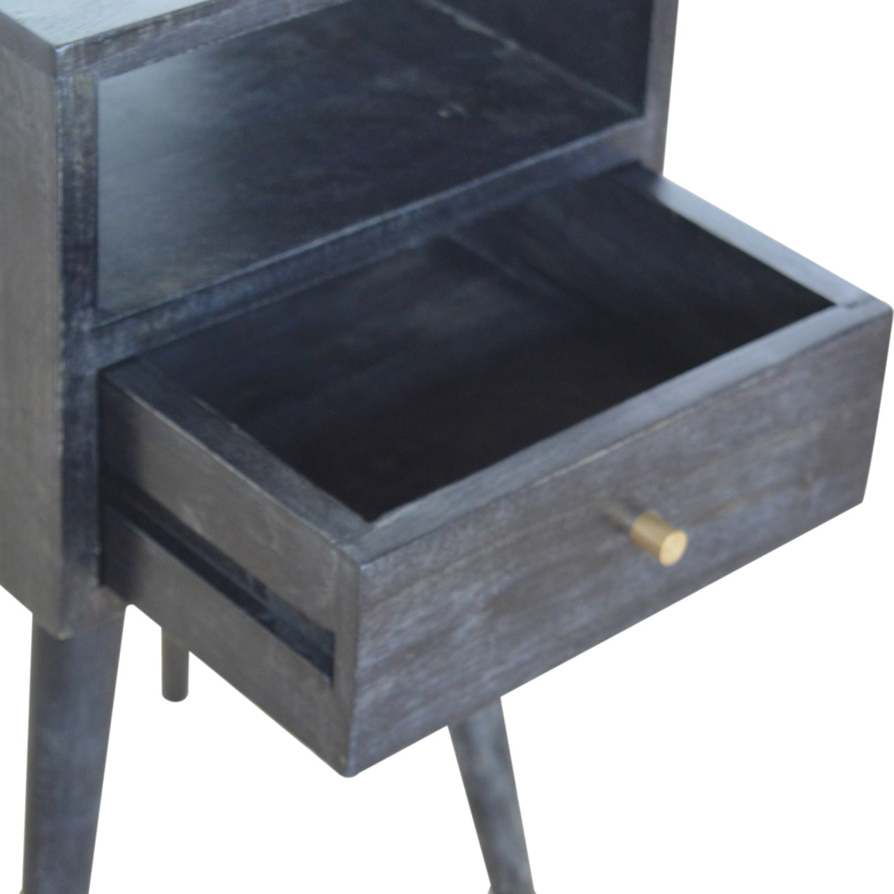 Mini Ash Black Nightstand