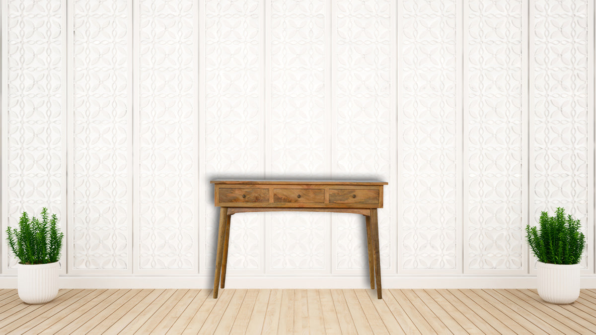 WillowStone Large 3 Drawer Console