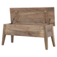 Lid-Up Storage Bench
