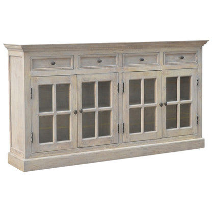 Stone Acid Wash Glazed Sideboard