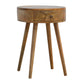 Circular Nordic Nightstand