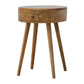 Circular Nordic Nightstand