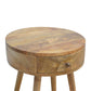 Circular Nordic Nightstand