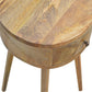 Circular Nordic Nightstand