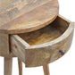 Circular Nordic Nightstand