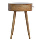 Circular Nordic Nightstand