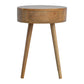 Circular Nordic Nightstand
