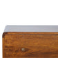 Curved Chest - Chestnut Finish