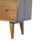 Curved Chest - Chestnut Finish