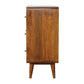 Curved Chest - Chestnut Finish