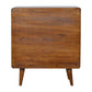 Curved Chest - Chestnut Finish