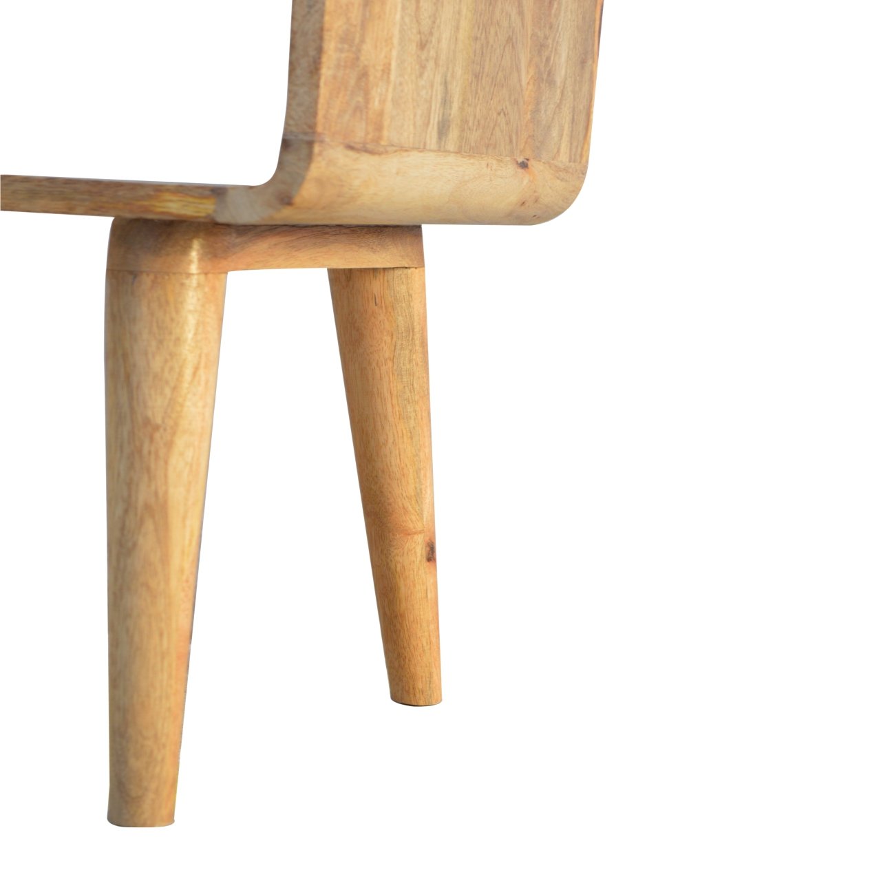 WillowStone Curved Open nightstand