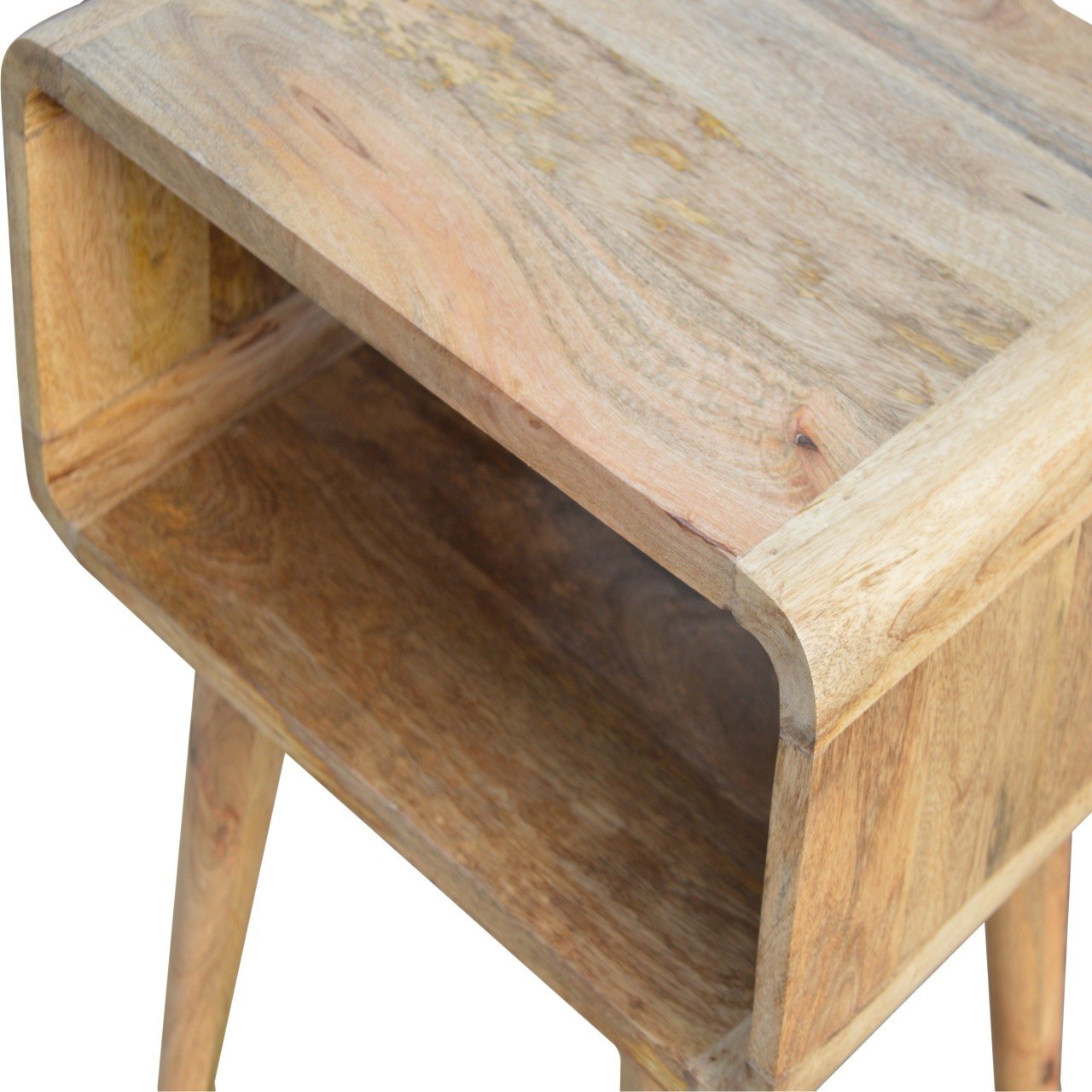 WillowStone Curved Open nightstand