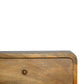 Floating Open-Slot Nightstand