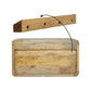 Floating Open-Slot Nightstand
