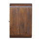 Curved Nightstand - Chestnut Finish