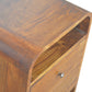 2-Drawer Nightstand - Chestnut Finish