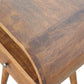 Circular Nightstand - Chestnut Finish