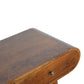 London Console Table - Chestnut Finish