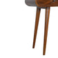 London Console Table - Chestnut Finish